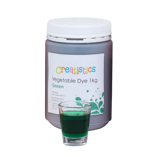Creatistics Vegetable Dye 1 kg - Green