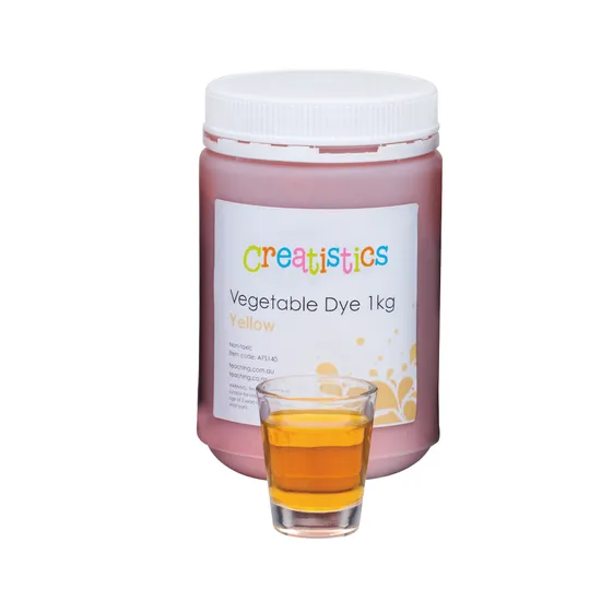 Creatistics Vegetable Dye 1 kg - Yellow