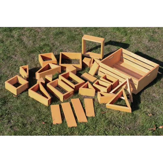 Physics Rectangular Wooden Blocks Outdoor Giant Building Blocks