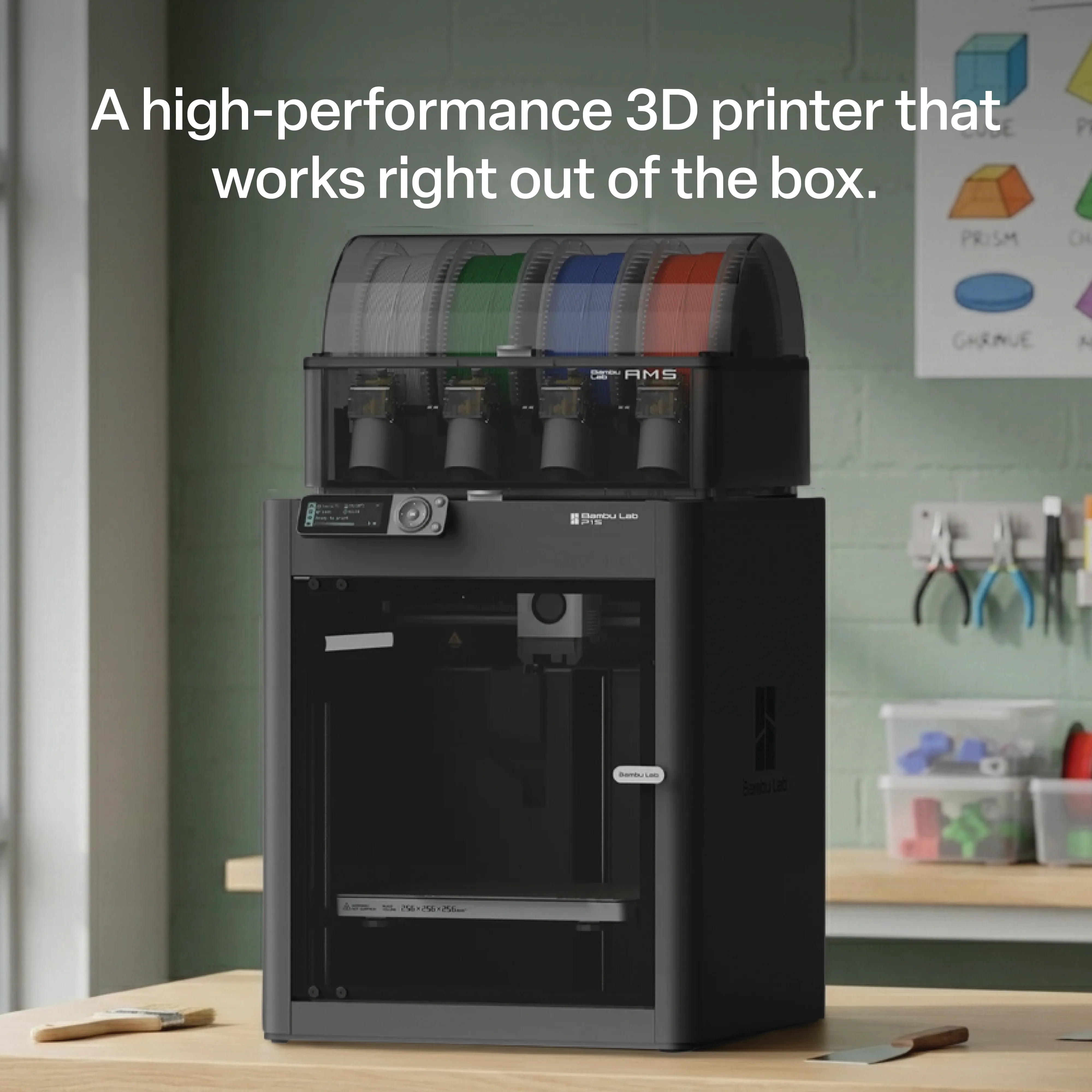 Bambu Lab P1S 3D Printer Combo