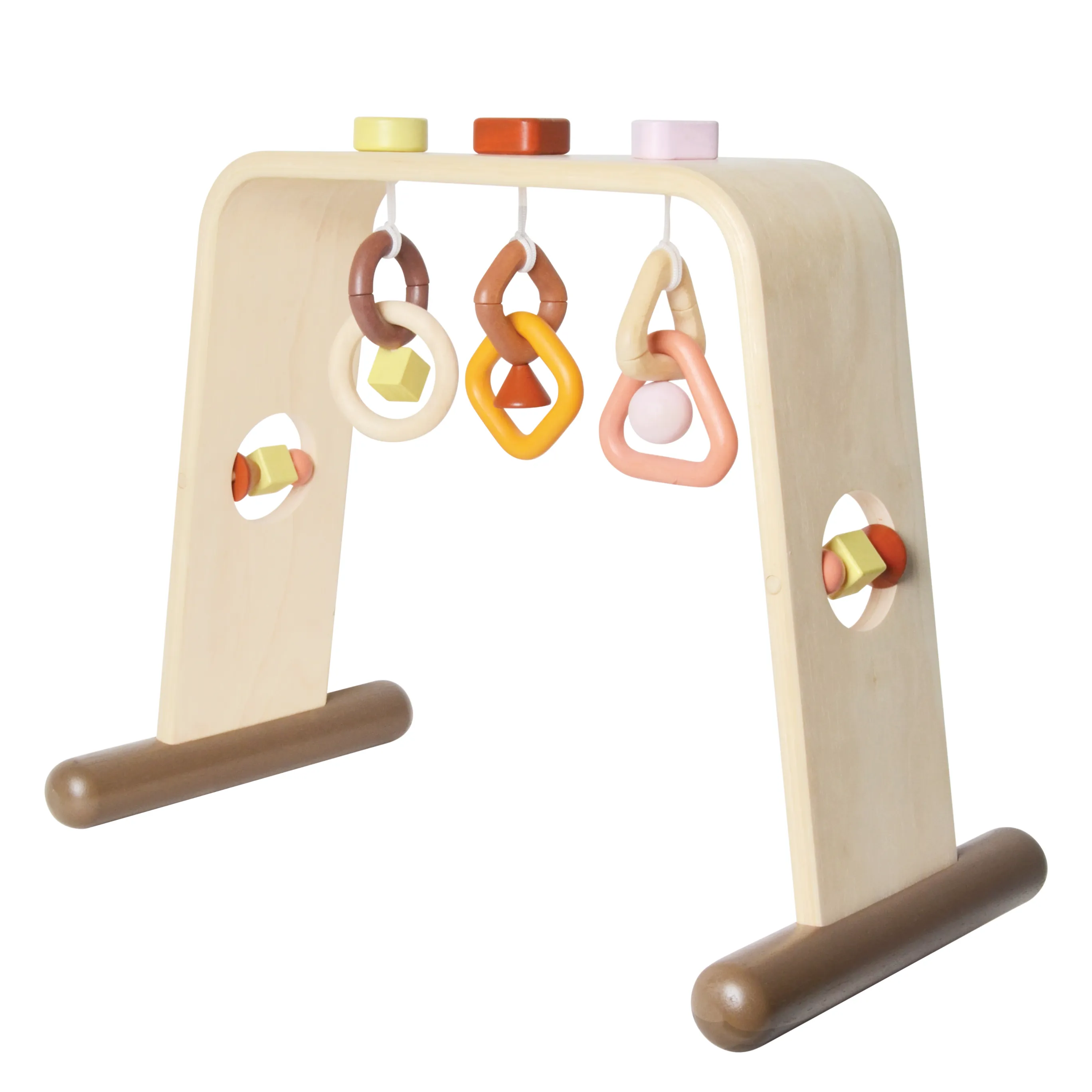 Goodbuy Gear Ikea Leka Wooden Baby Gym Geo Wooden Baby Gym