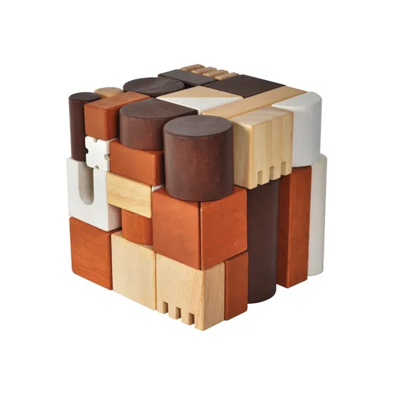 Blocks Cub Mini Block Cube Natural Set of 46