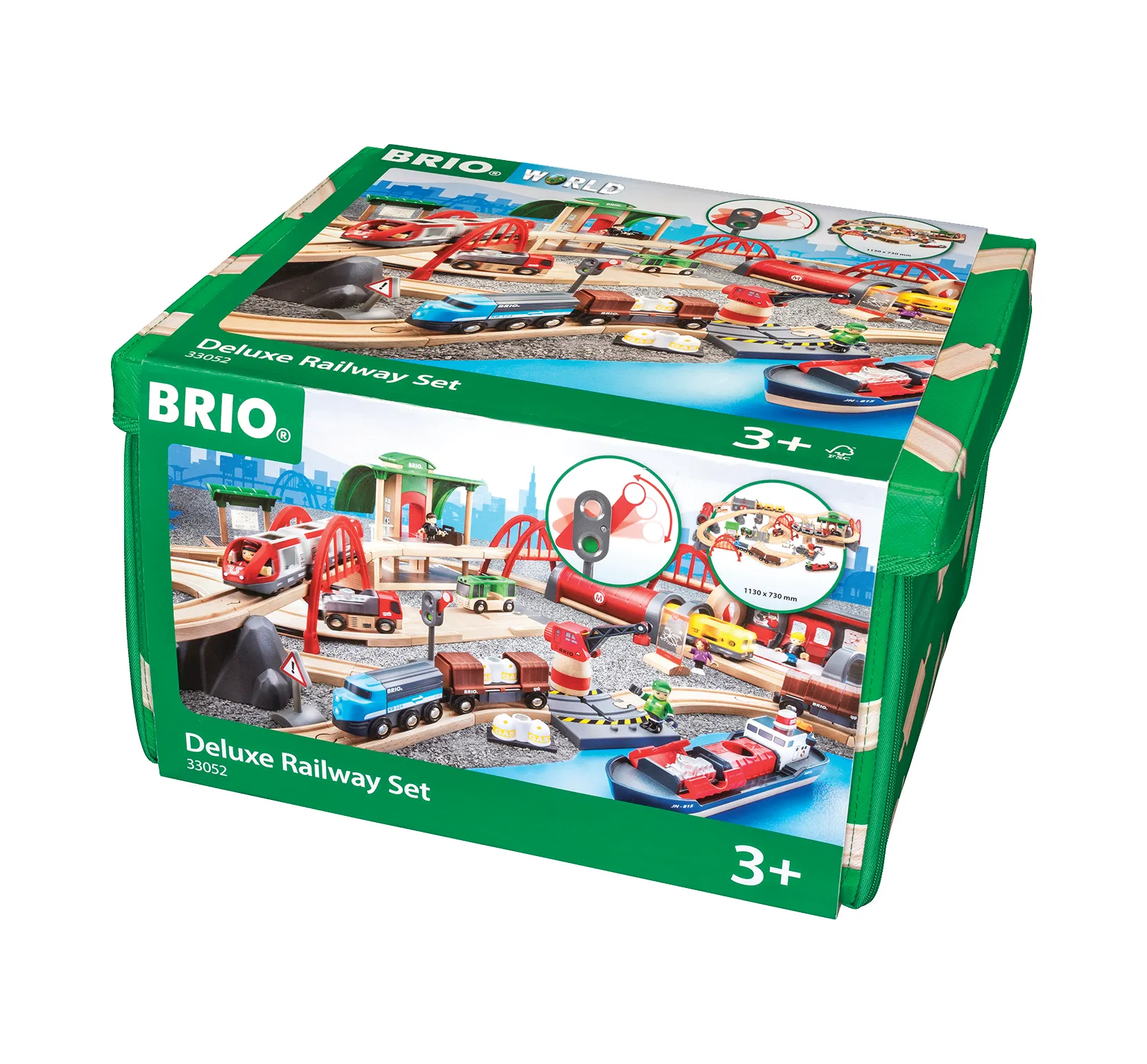 Deluxe Brio Train Set Brio Railway World Deluxe Set 33766