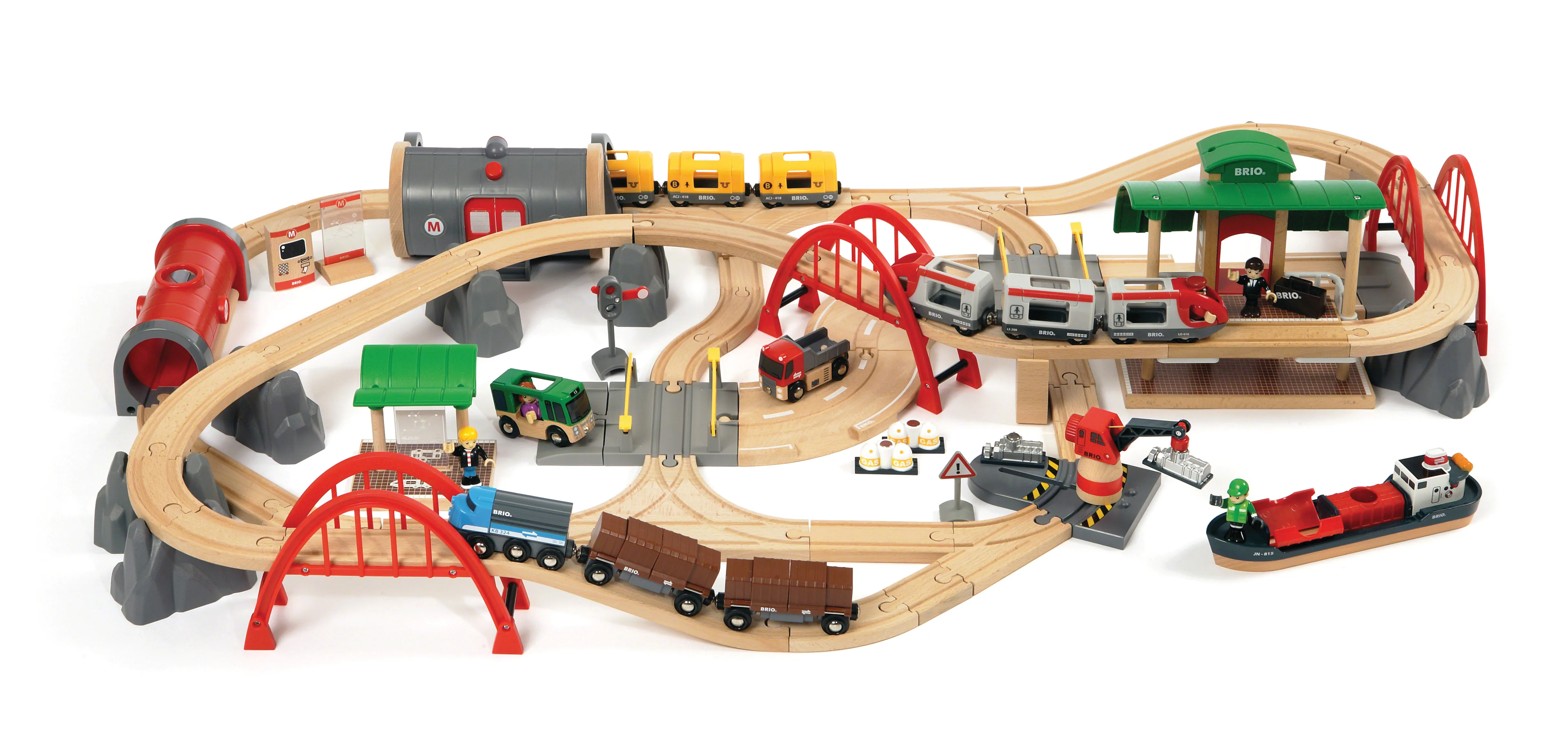 BRIO Deluxe Railway Set 87 Pieces