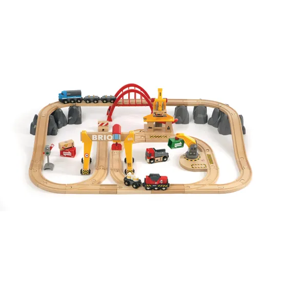 BRIO Cargo Railway Deluxe Set 54 Pieces