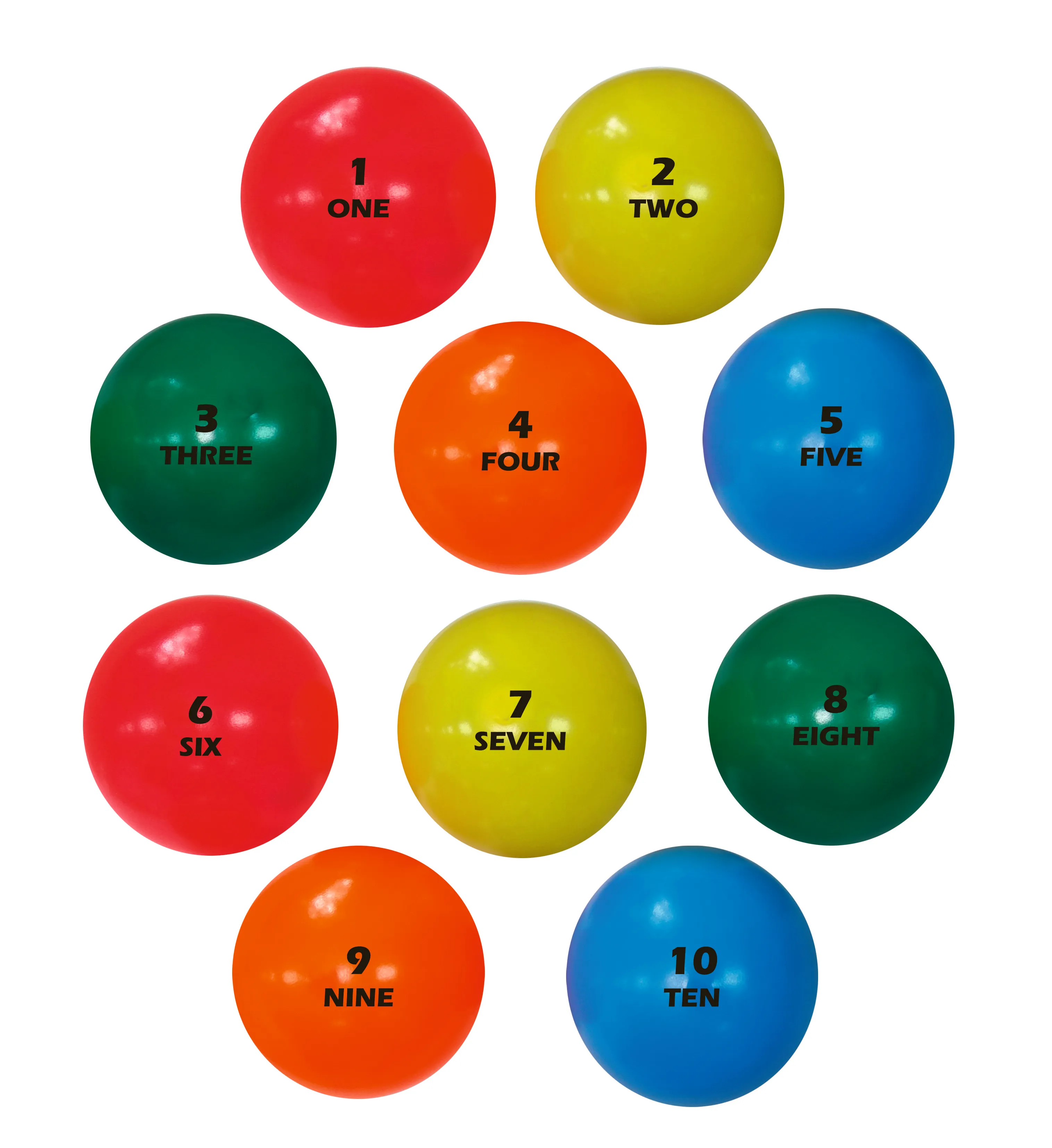 Professional Bingo VICASKY 100pcs Colorful Numbered Bingo Balls Multi ...