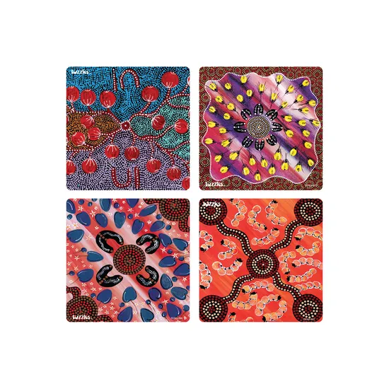 Aboriginal Bush Tucker Set of 4