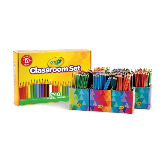 Crayola Round Coloured Pencils Box of 240