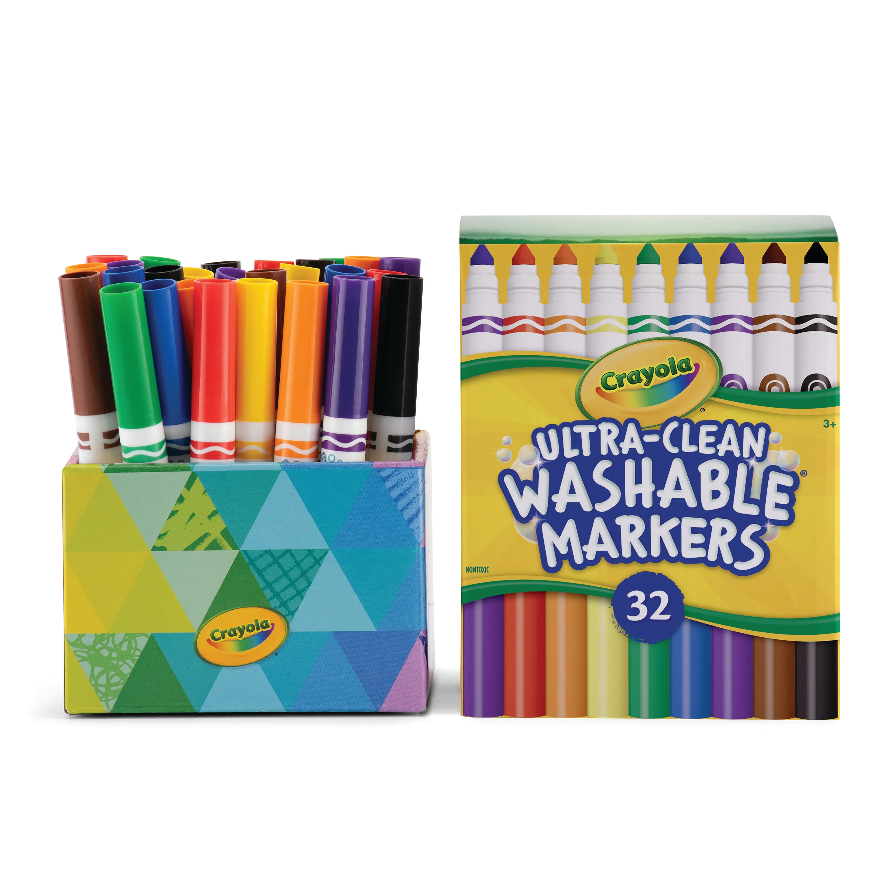 Crayola Broadline Washable Markers Pack of 32
