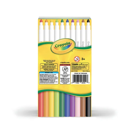 Crayola Super Tips Washable Markers Pack of 40 - Main Image
