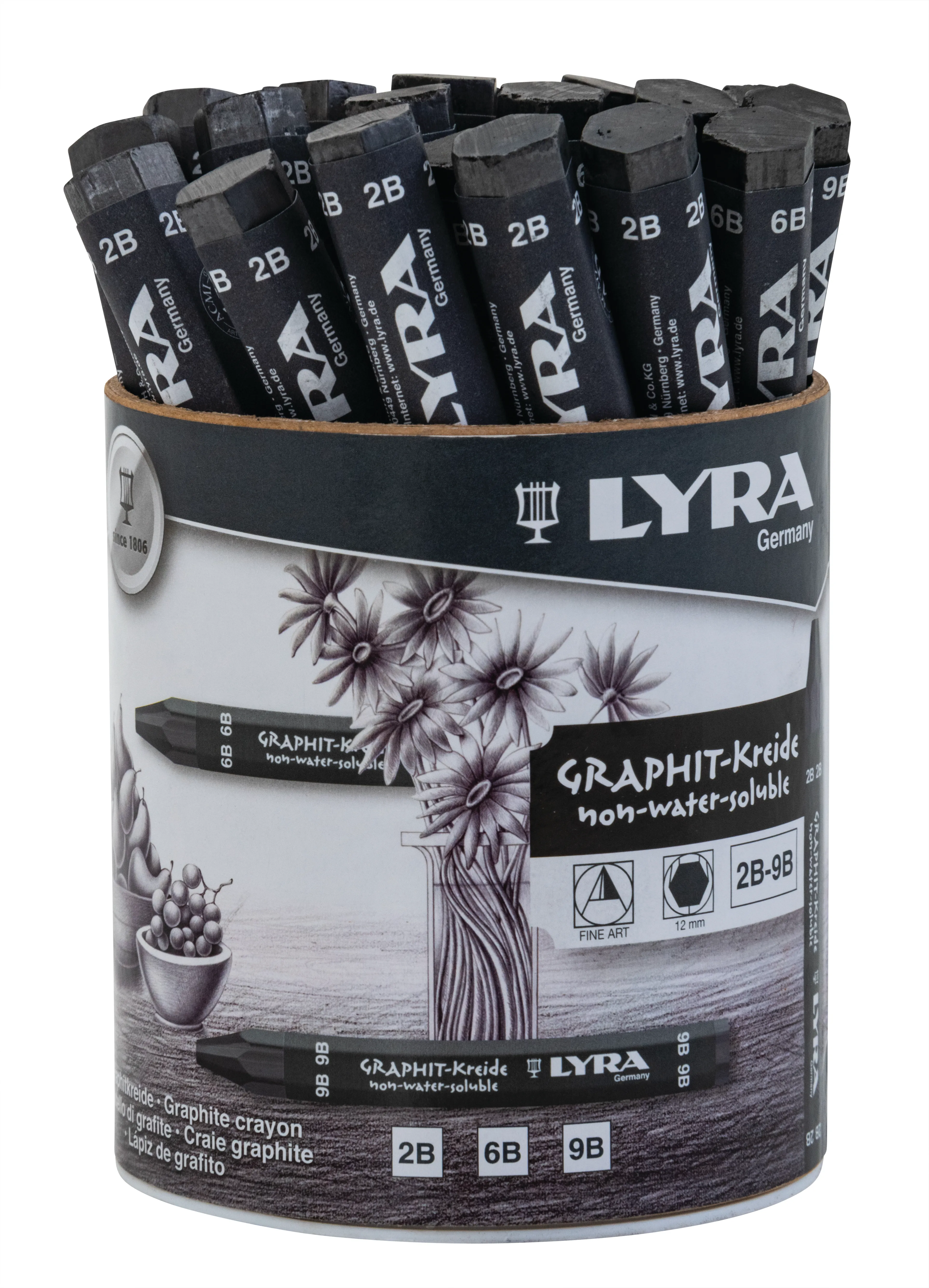 sketching-supplies-lyra-graphite-stick-9b-extra-soft-drawing-pencil