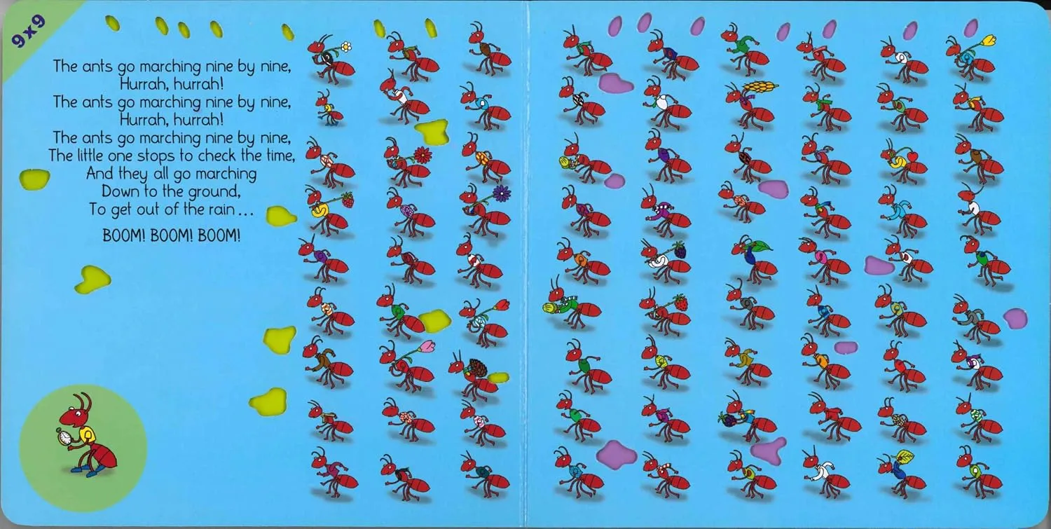 The Ants Go Marching Cut Out Big Book