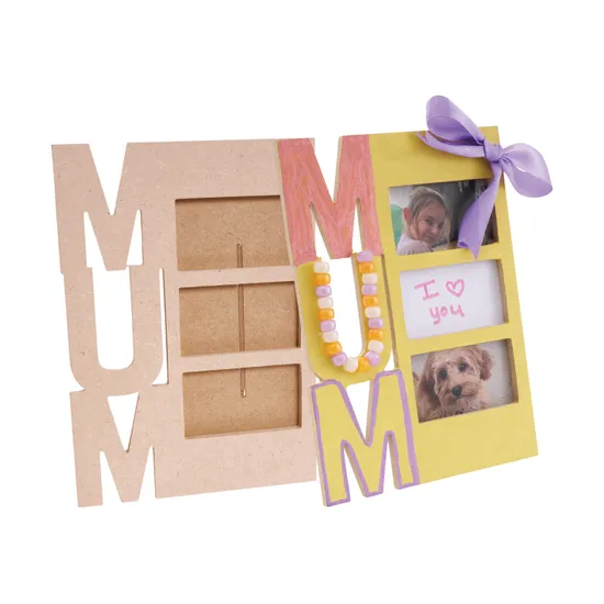 Mum Wooden Photo Frame - Pack of 10