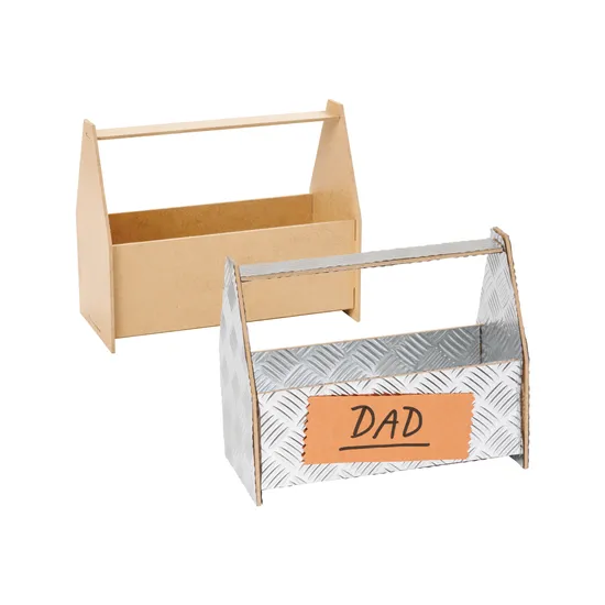 Wooden Tool Planter Boxes Pack of 10