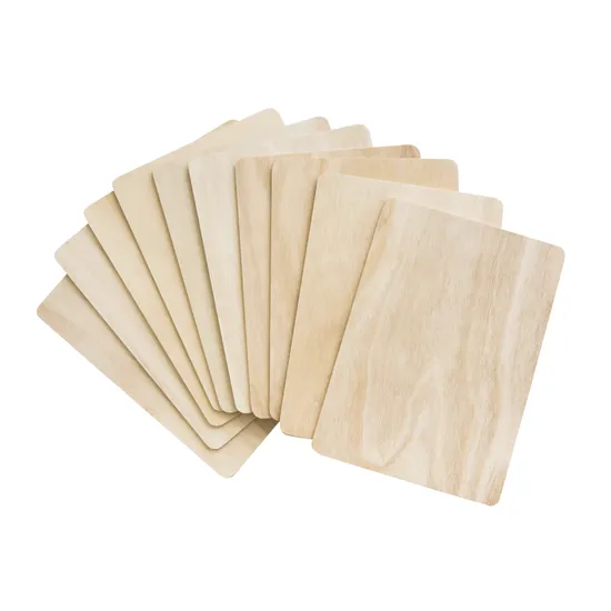 Wooden Boards A4 - Pack of 10