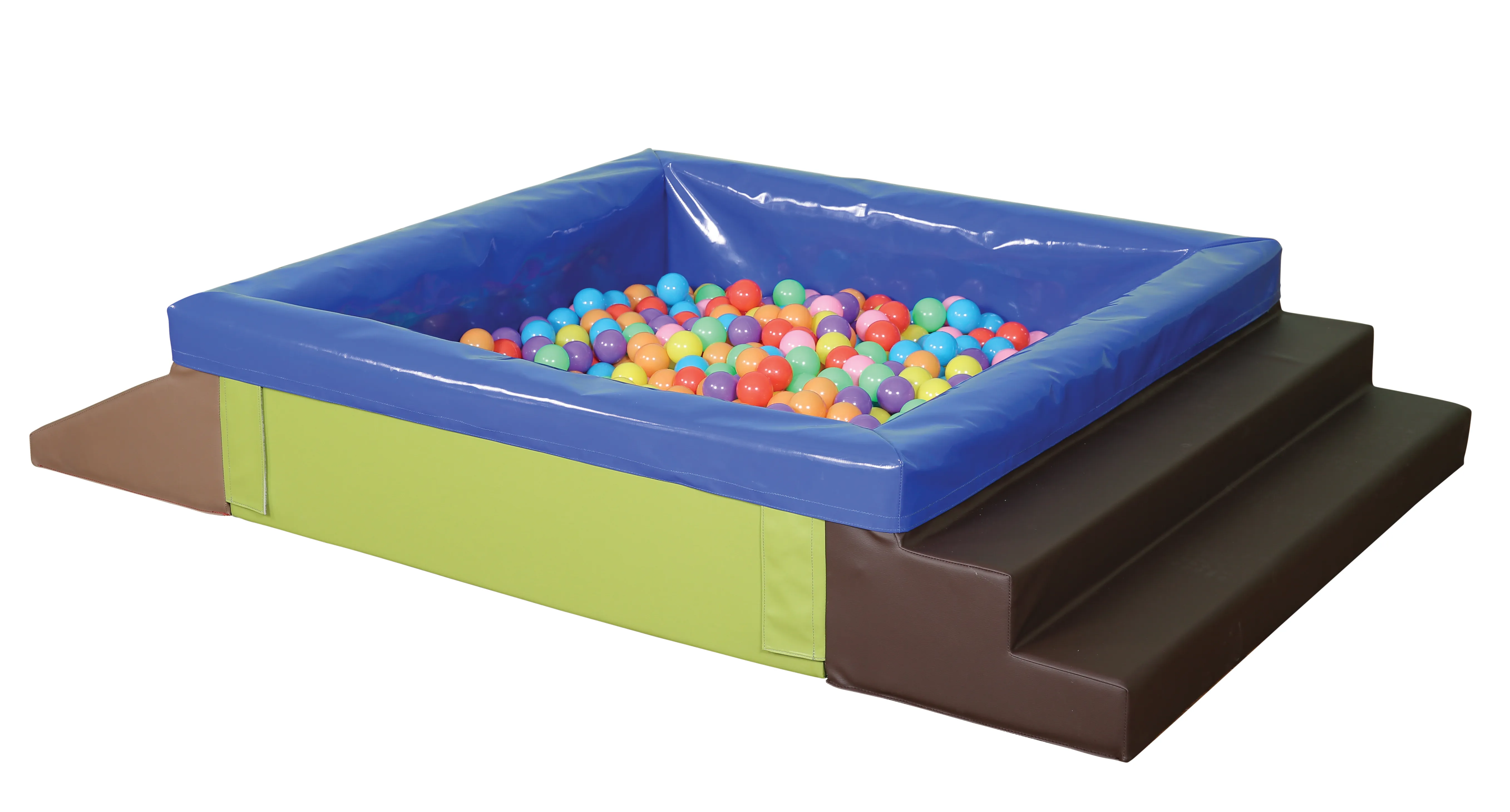 Compact Ball Pit with Steps 30cm High - Main Image