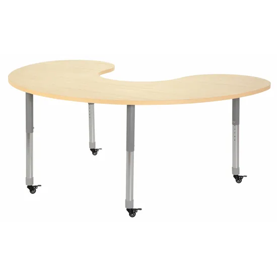 Natural Spaces Adjustable Height Group Table - Natural - 57