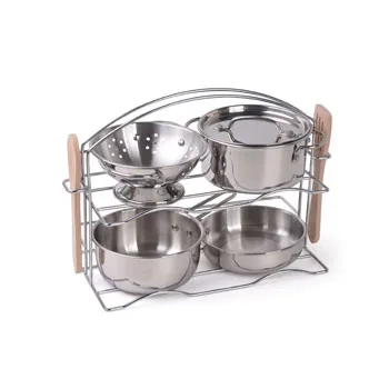 Stainless Steel Pots Pans Pieces