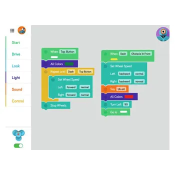 Blockly Dash Wonder Workshop Dash Set Of