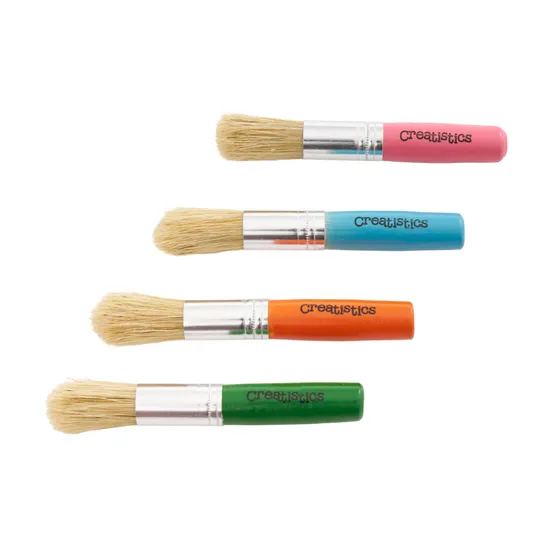 Creatistics Stubby Paint Brushes - Pack of 24