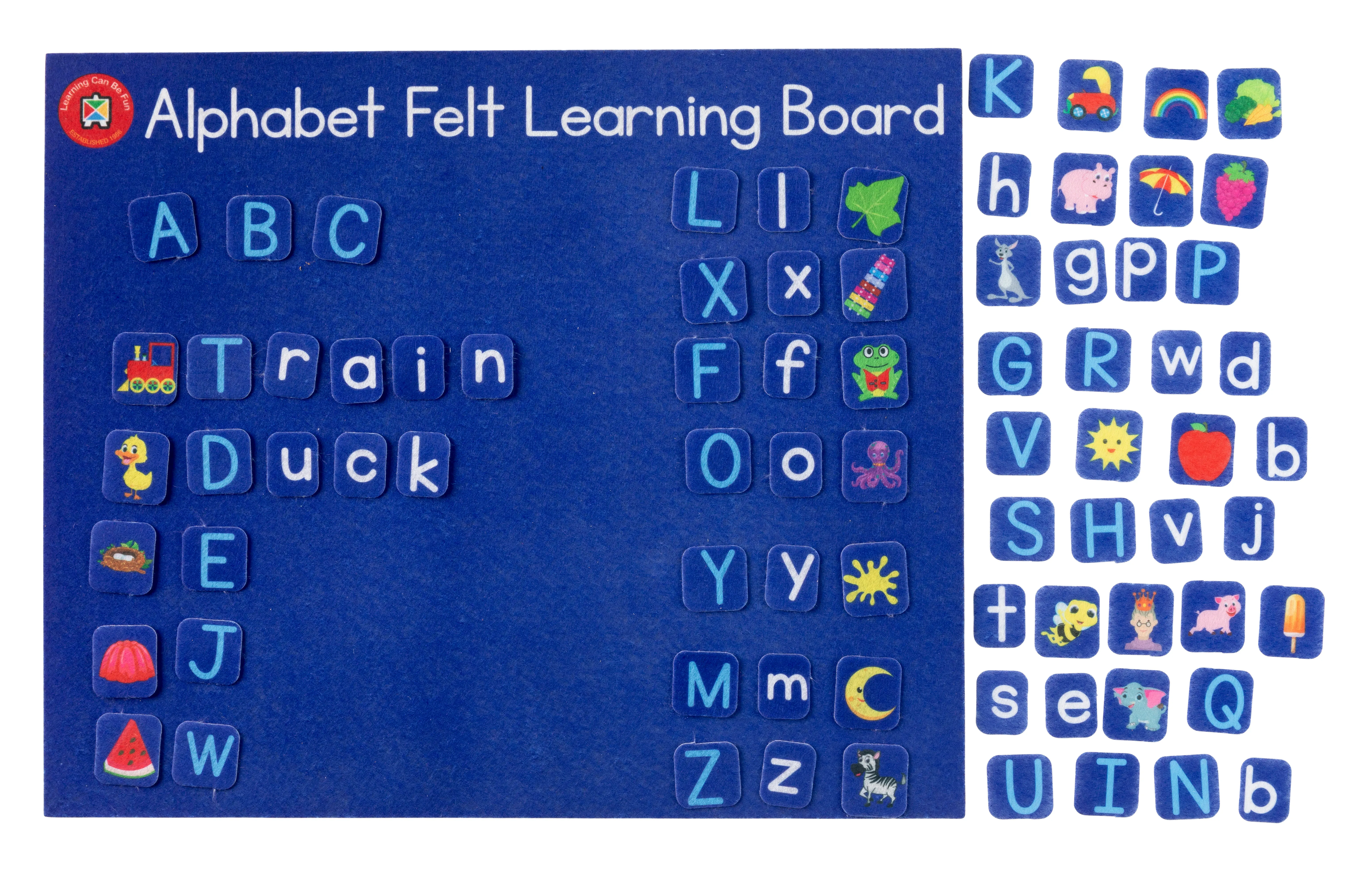 Felt Learning Board Alphabet