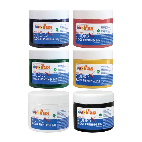 Printing Ink - Set of 6