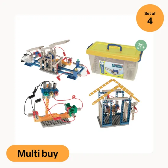 Electrical Model Kit Electricity & Circuit Kit - 20 Modules, Set of 4