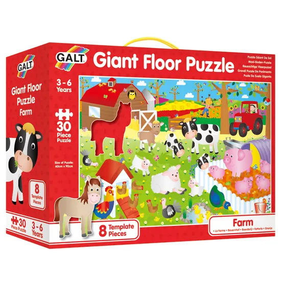 Galt Giant Floor Puzzle Farm 30 Pieces MTA Catalogue