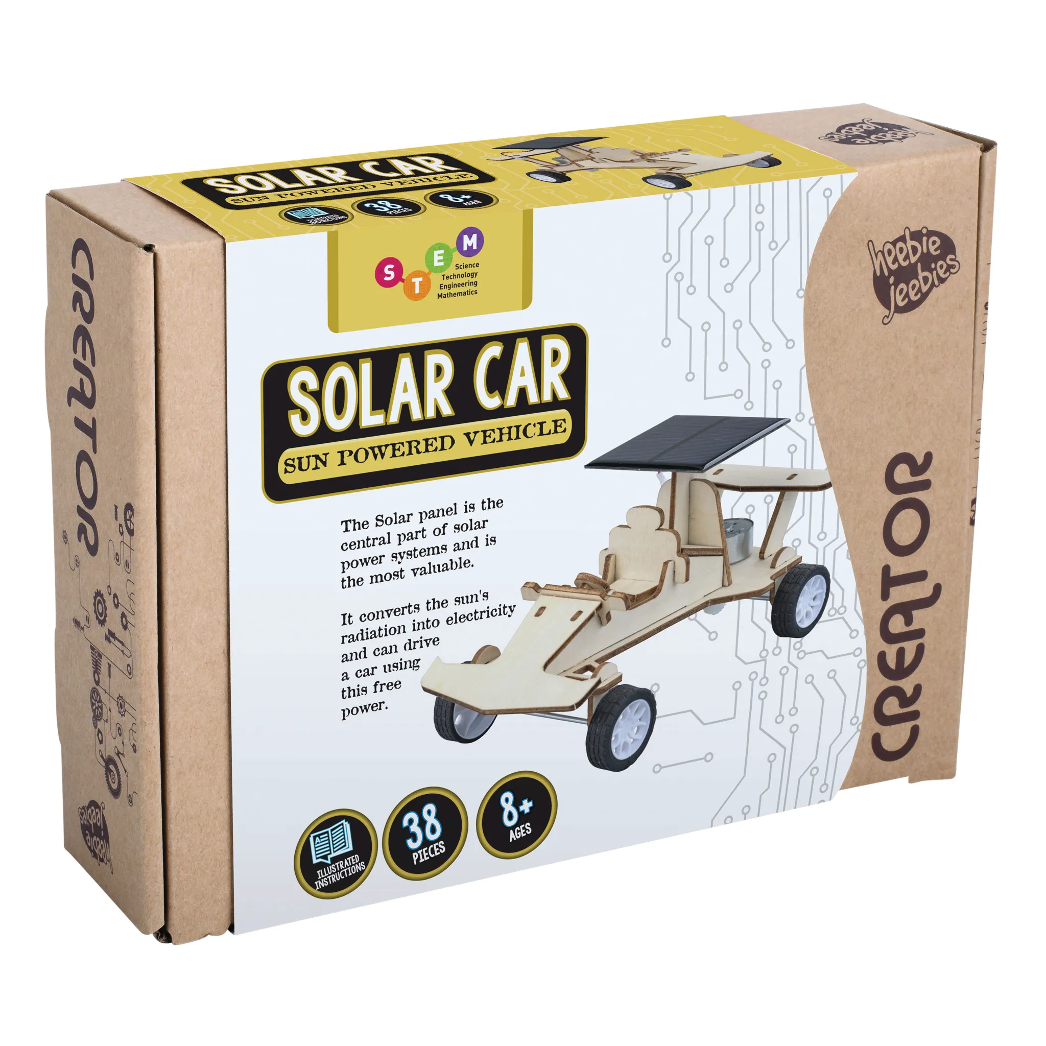 Solar Car DIY Sun-Powered Vehicle