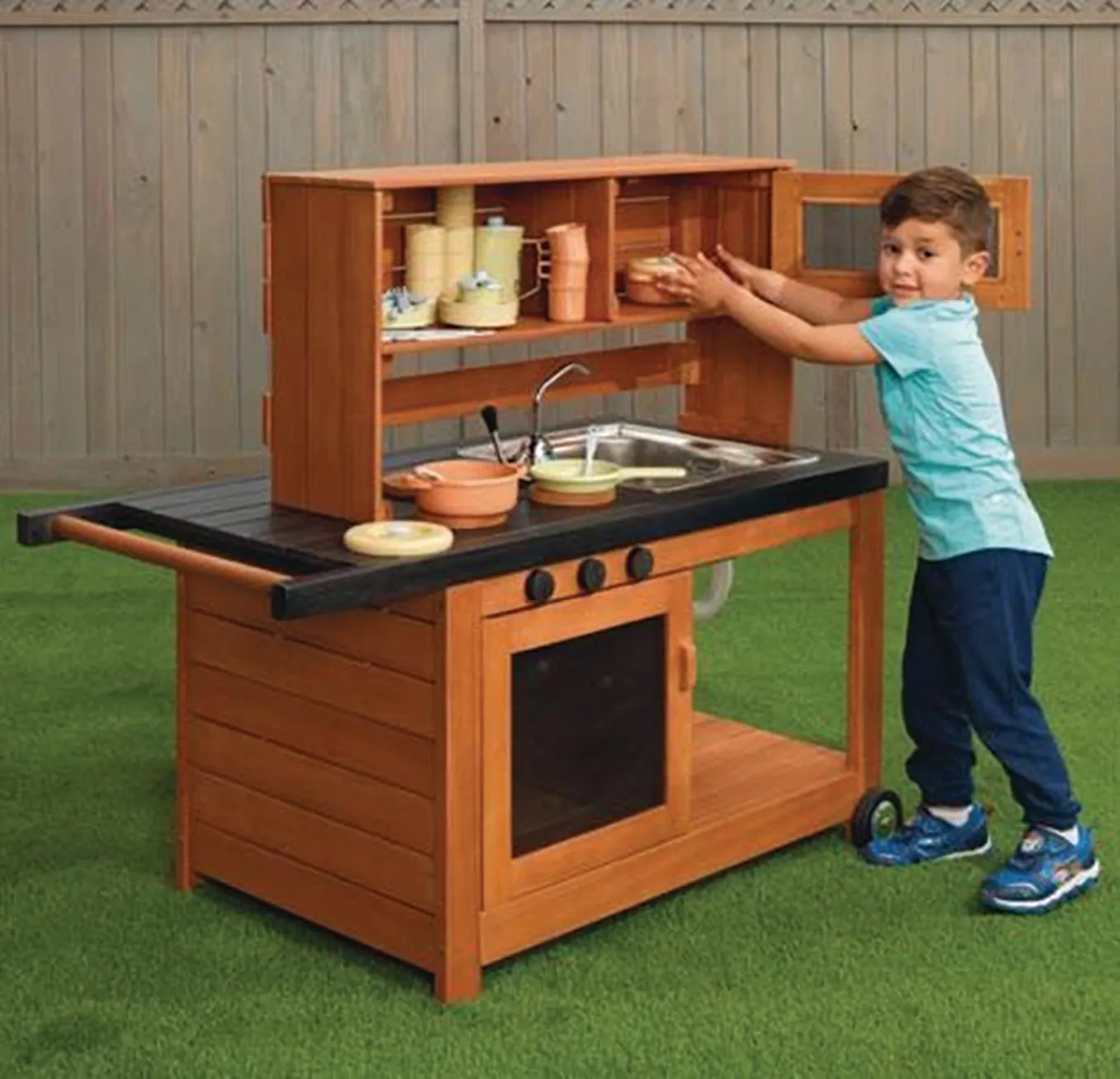 Harmony Education Outdoor Kitchen Play Set