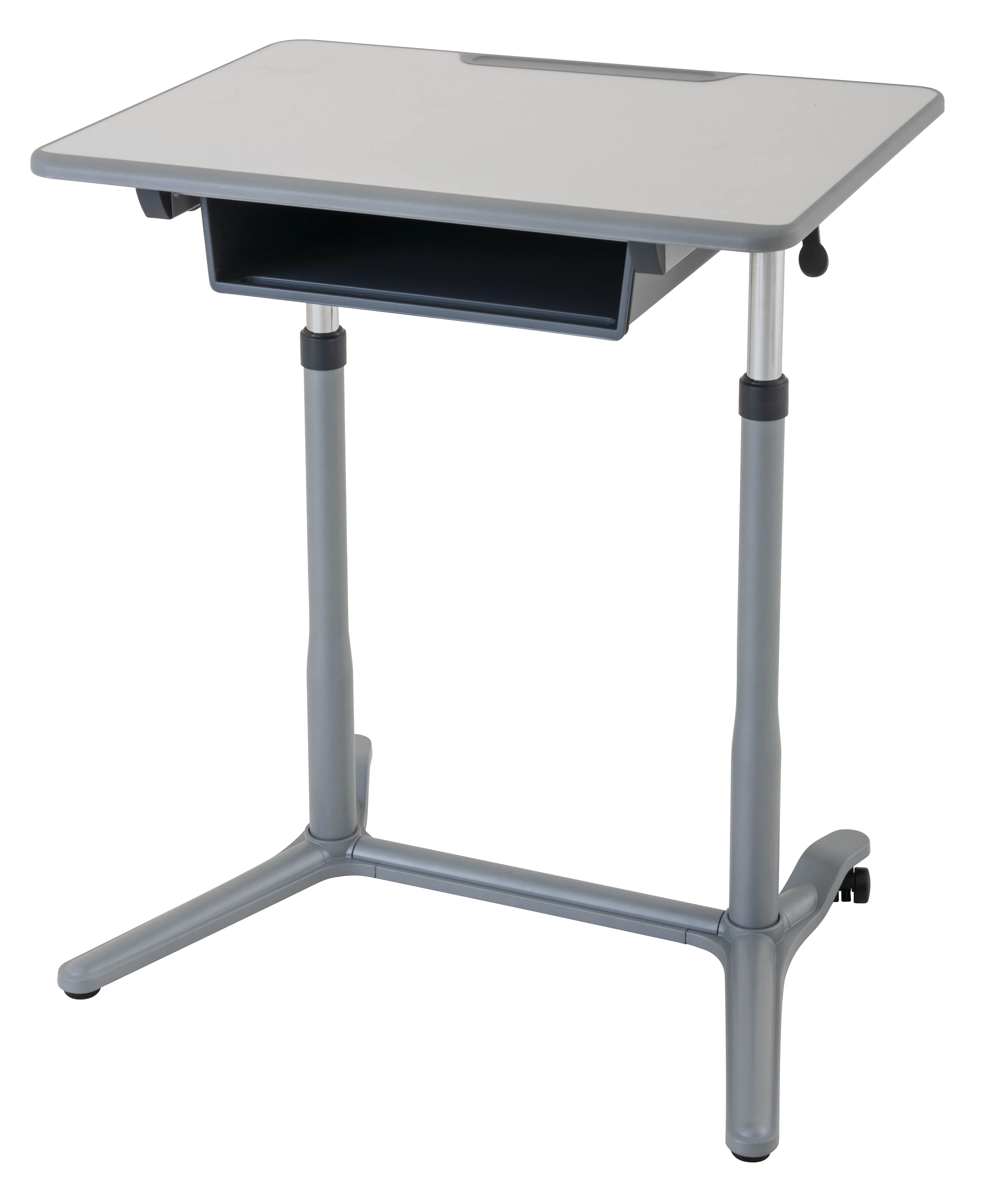 Ergerite Height Adjustable Tall Desk 73-103 (H) cm
