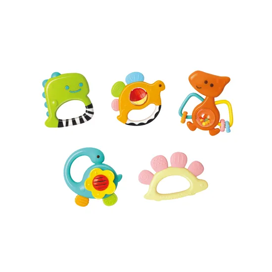Dinosaur Rattles Set of 5