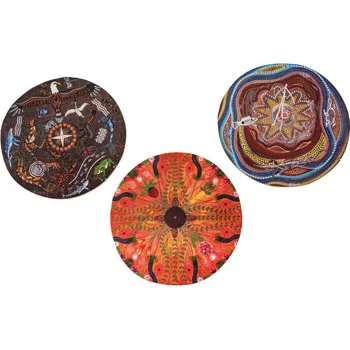 Billyara Round Aboriginal Art Puzzles -Set of 3