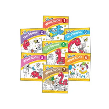 [新品　未使用]　Jolly Phonics Activity Book 1-7 Jolly Phonics Activity Books 1-7: In Print Letters (American