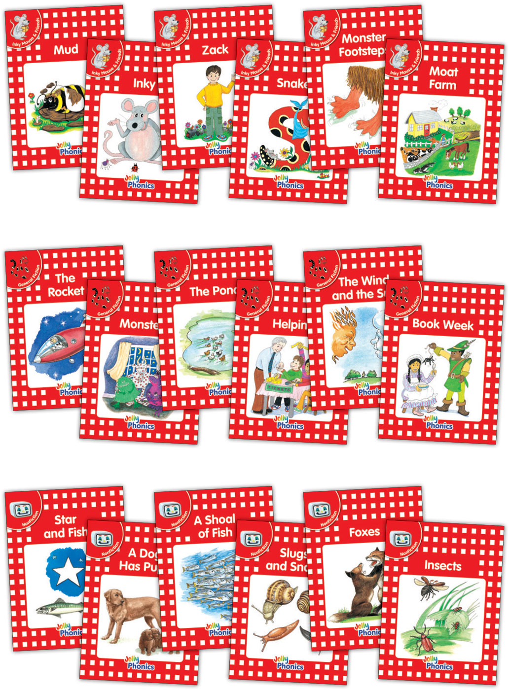 Jolly Phonics Decodable Readers - Level 1