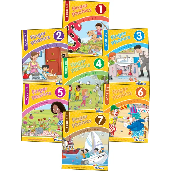 Jolly Phonics Finger Phonics1〜7 Amazon | Finger Phonics Book 7 (Jolly Phonics: Finger Phonics