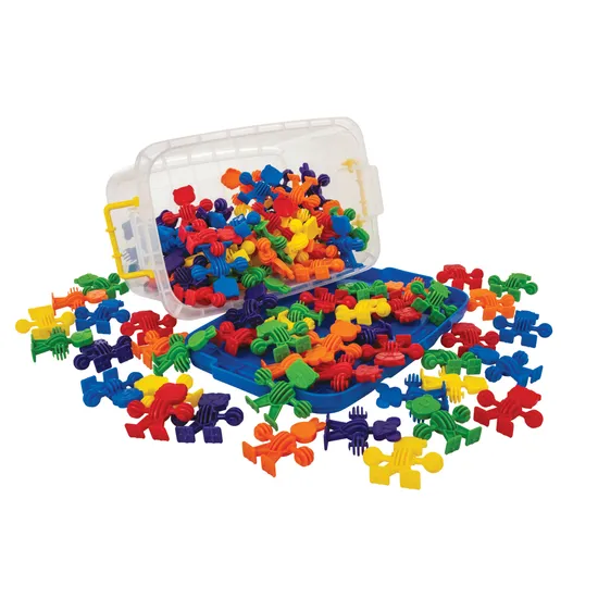 Teachables Bristle Blocks Animals Set of 96