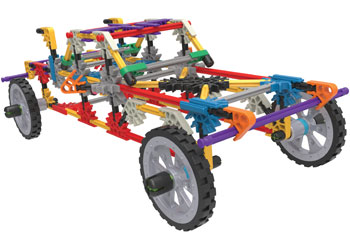 knex Creation Zone Tub 417 pieces 50 builds