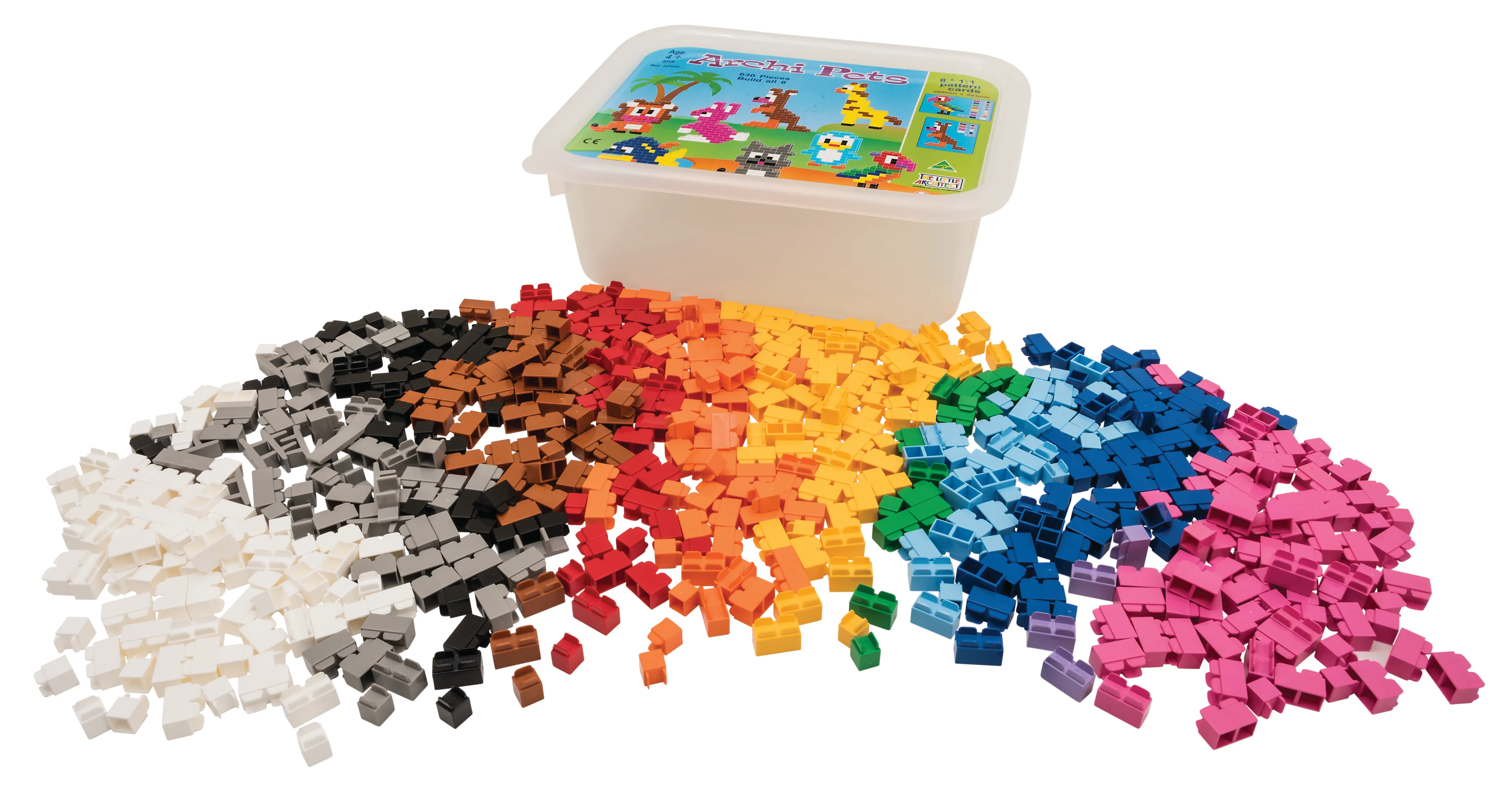 The Little Architect ArchiPets 630 pieces