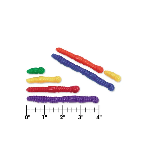Measuring Worms – Length Comparison Tools, Set of 72