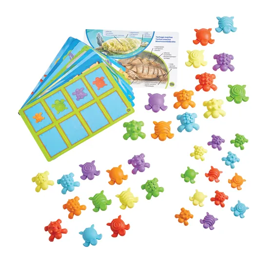 Mathamtical Turtle Tactile Turtles – Math Activity Set