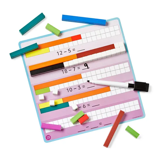 Learning Resources Cuisenaire Rods – Maths Activity Set