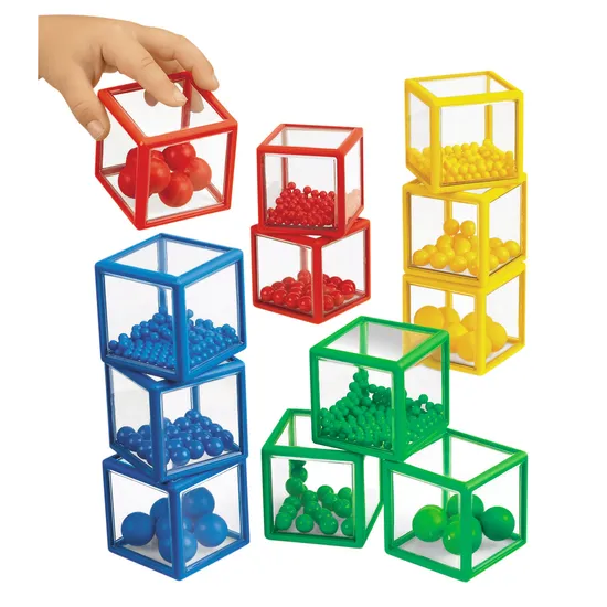 Lakeshore Learning See Inside Sensory Blocks - Set of 12