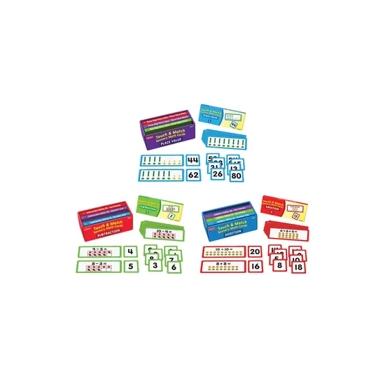 Lakeshore Learning Touch & Match Sensory Operations Cards - MTA Catalogue
