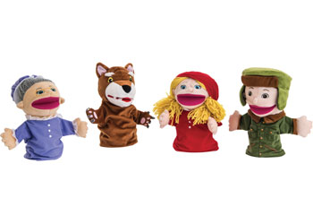 Lakeshore Learning Little Red Riding Hood Puppets