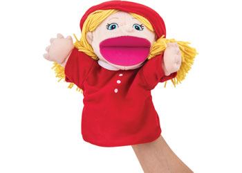 Little Red Riding Hood Puppets and Book Set