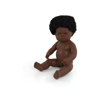 Baby Doll with Hair Aboriginal Girl 38cm MTA Catalogue