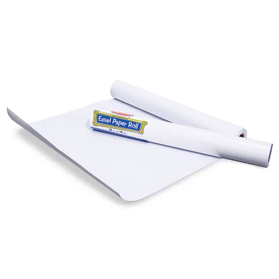 Melissa Doug White Easel Paper Roll (460 mm x 19 m) 70gsm MTA
