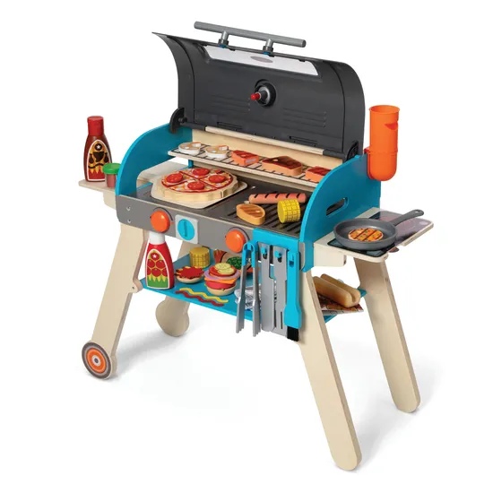 Melissa Doug Deluxe Grill Pizza Oven PlaySet