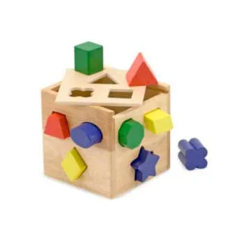Melissa Doug Shape Sorting Cube MTA Catalogue - Main Image